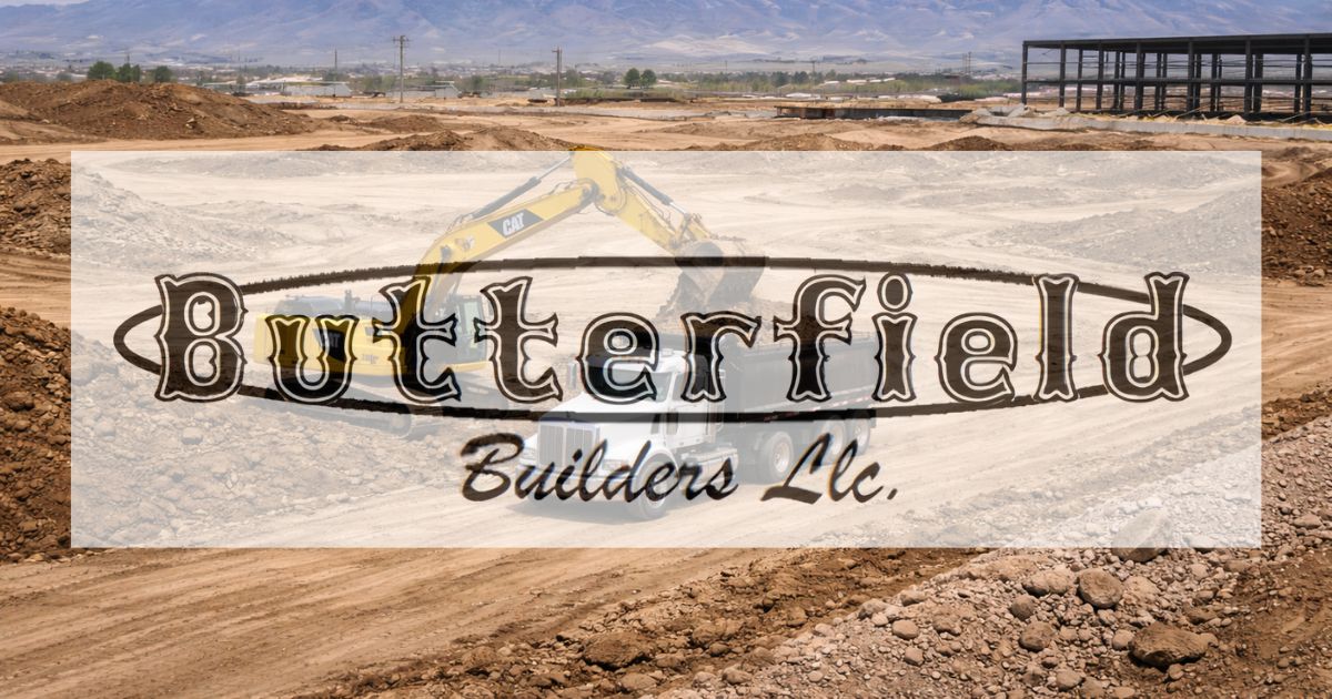 Commercial Excavation Contractor Butterfield Builders Llc.